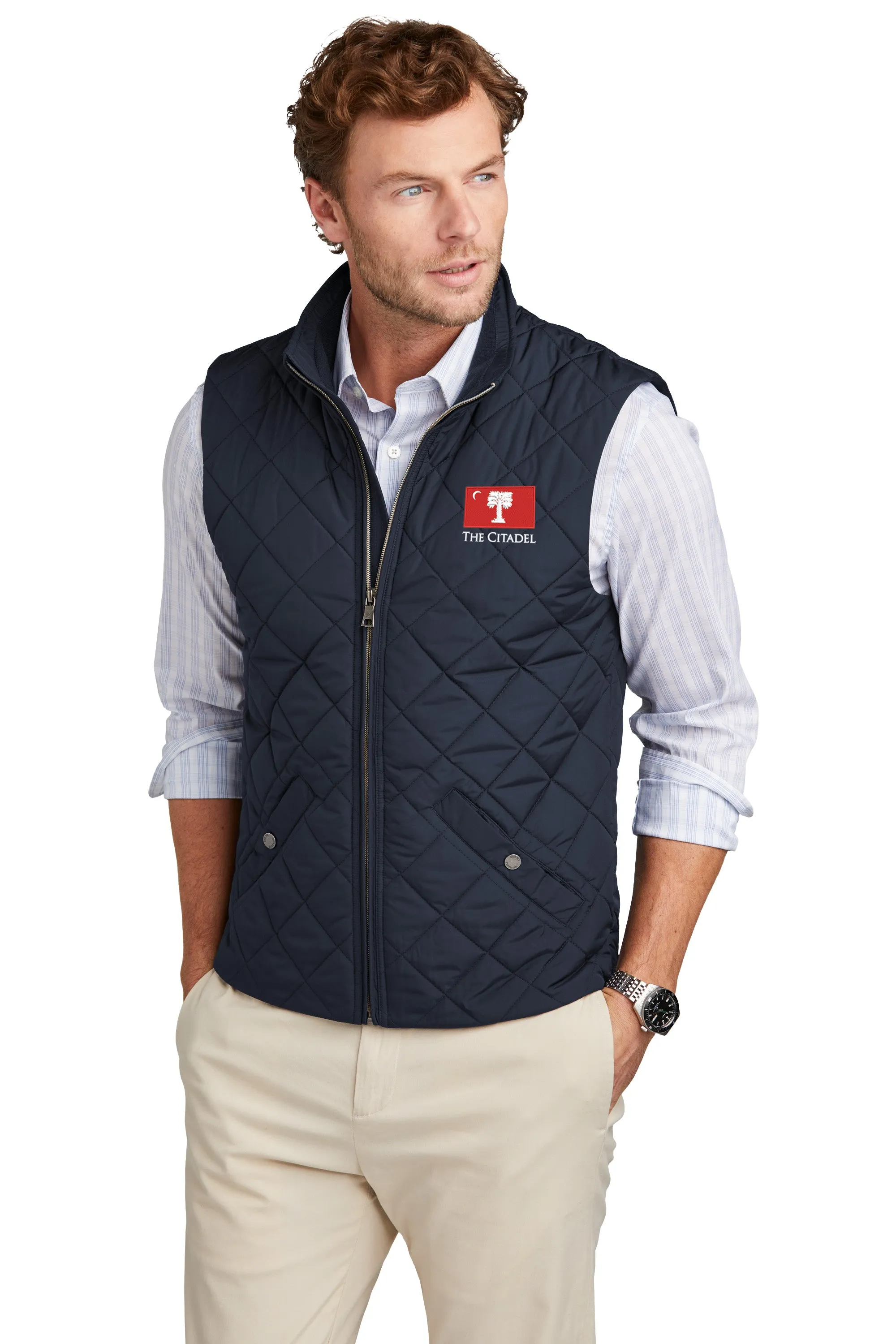 The Citadel, Big Red Flag, Brooks Brothers® Quilted Vest