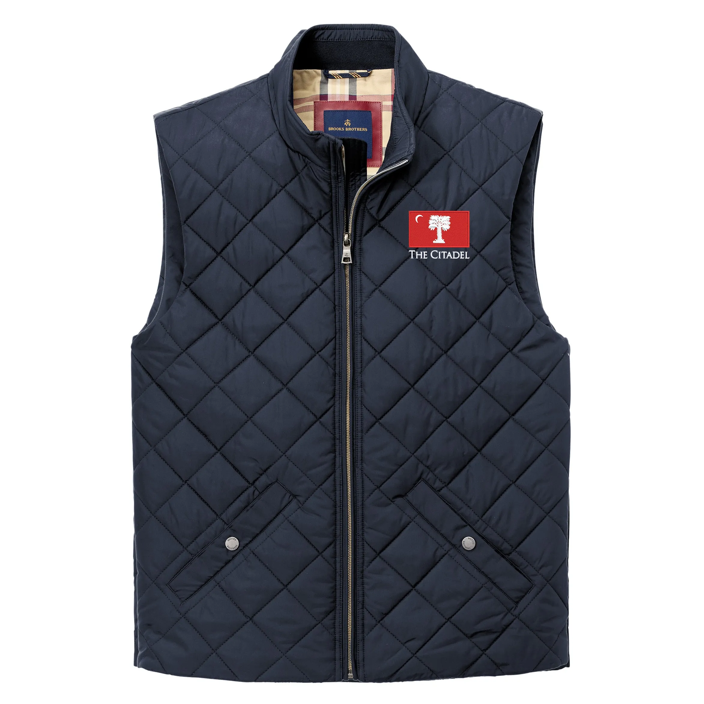 The Citadel, Big Red Flag, Brooks Brothers® Quilted Vest