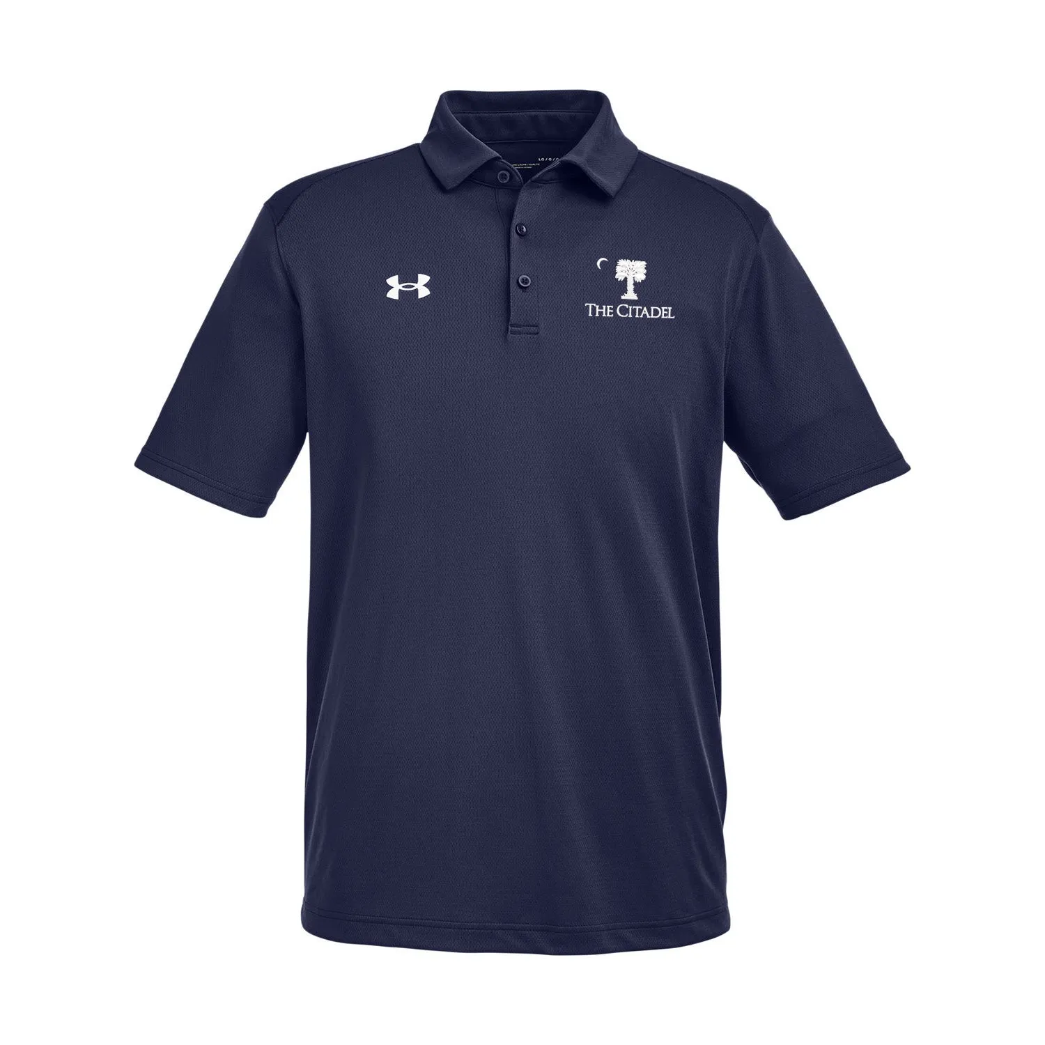 The Citadel, Big Red logo, Under Armour Men's Tech™ Polo