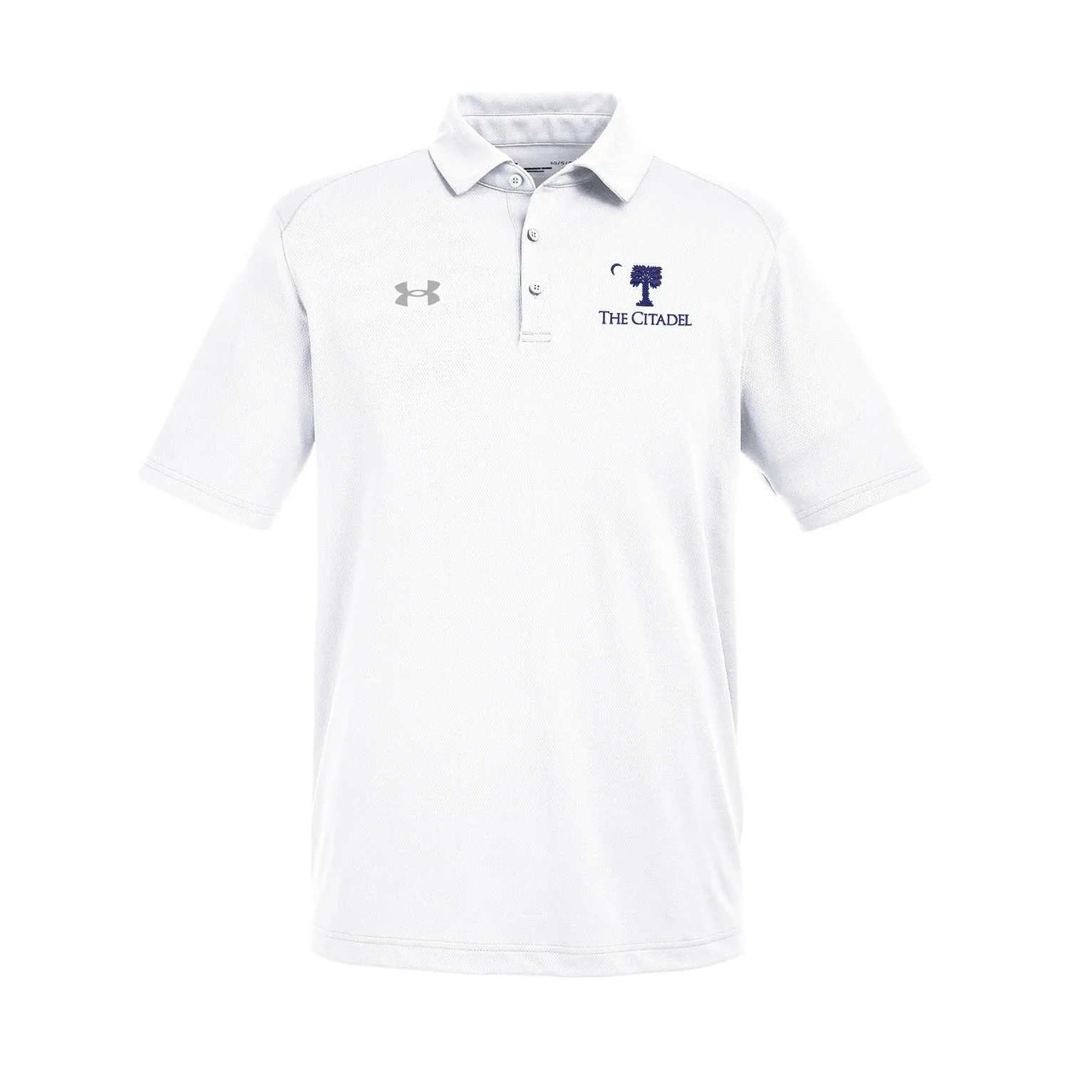 The Citadel, Big Red logo, Under Armour Men's Tech™ Polo