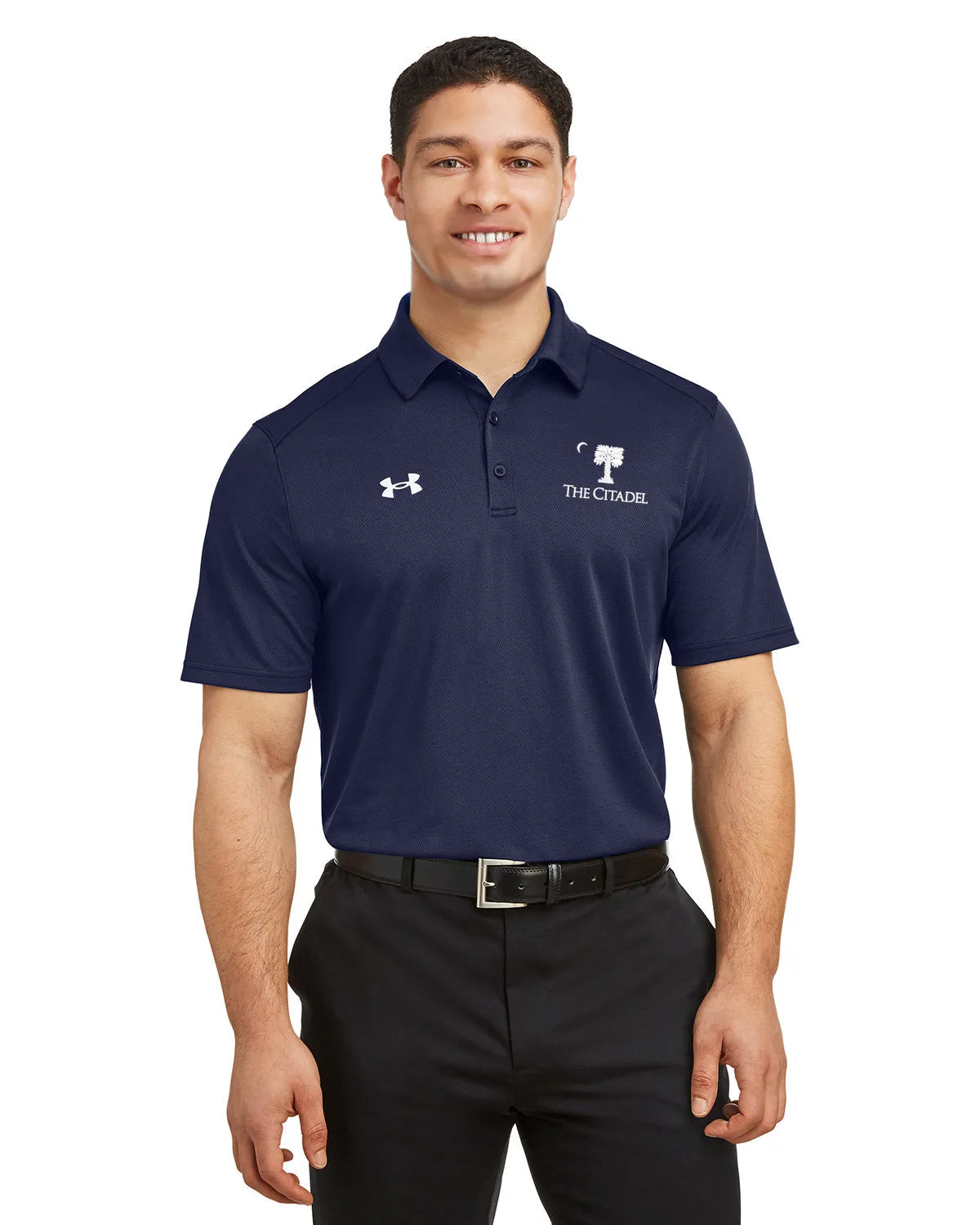 The Citadel, Big Red logo, Under Armour Men's Tech™ Polo