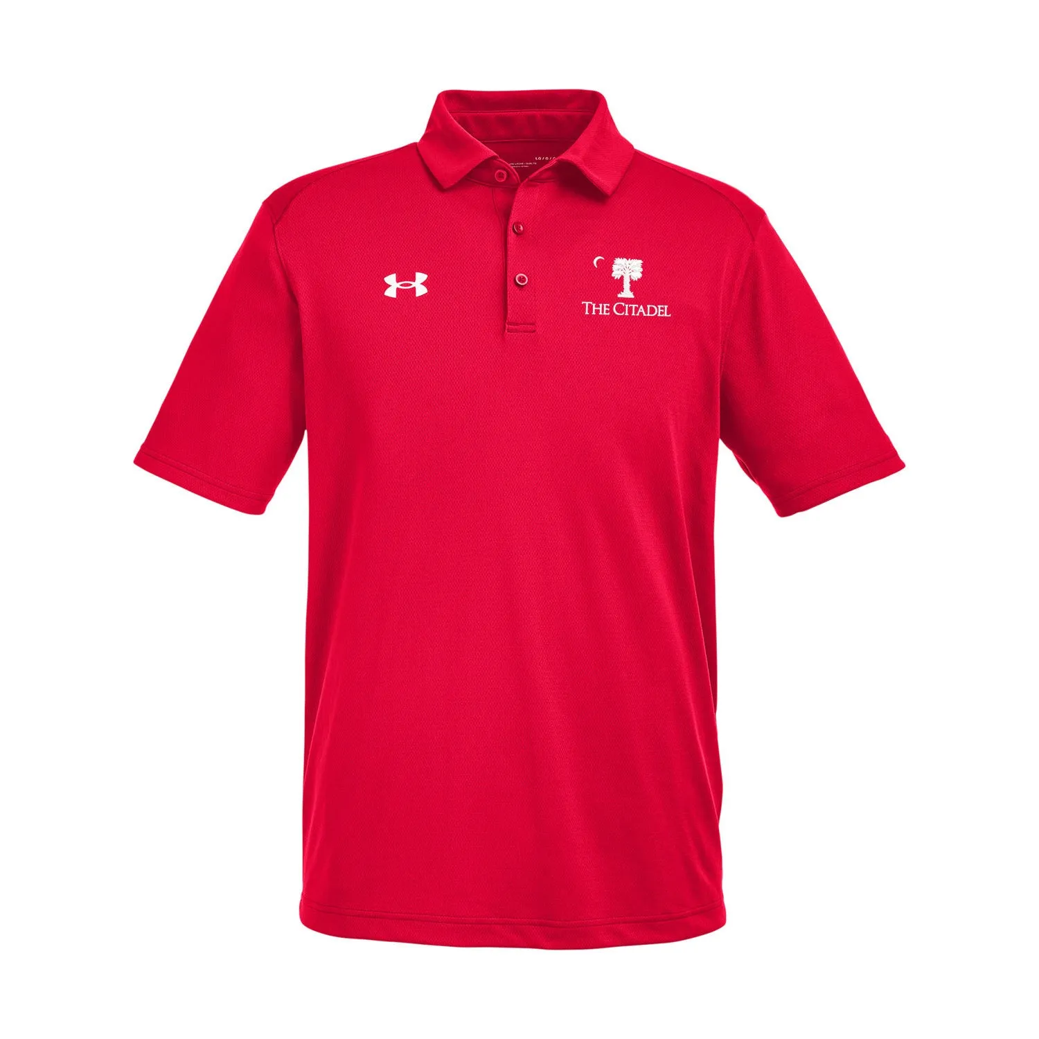 The Citadel, Big Red logo, Under Armour Men's Tech™ Polo