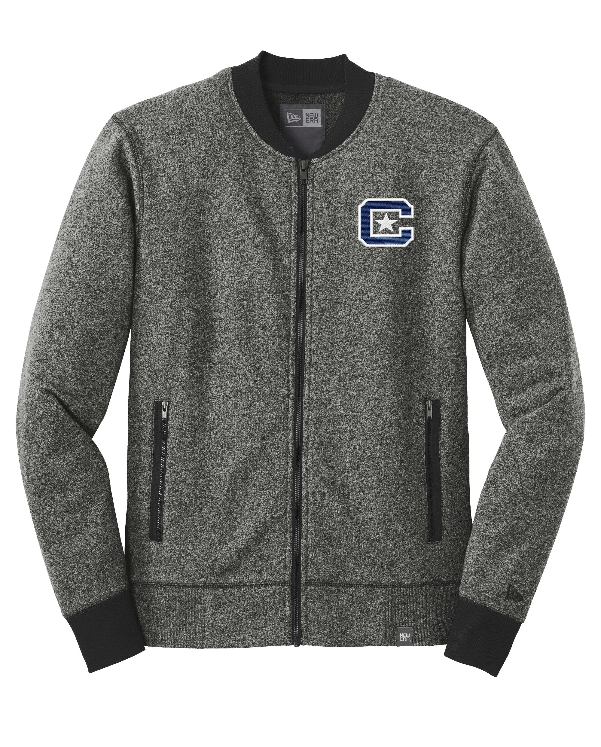 The Citadel, C Star,  New Era® French Terry Baseball Full-Zip