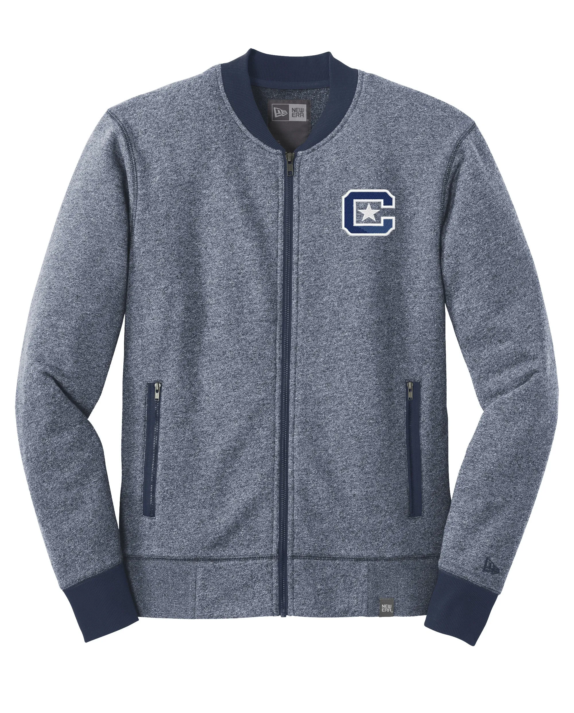 The Citadel, C Star,  New Era® French Terry Baseball Full-Zip