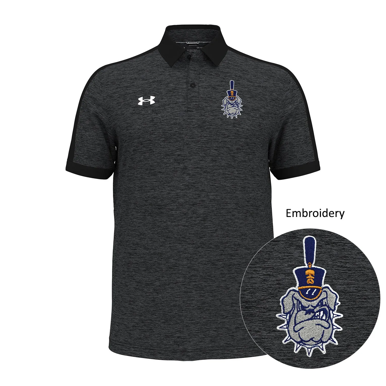 The Citadel, Spike Logo, Under Armour Men's Trophy Level Polo