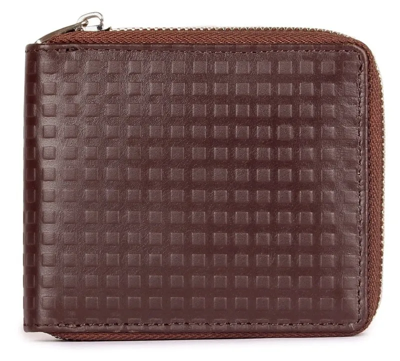 THE CLOWNFISH Brown Men's Wallet - RFID Blocking, Bi-Fold | 6 Compartments | Brown