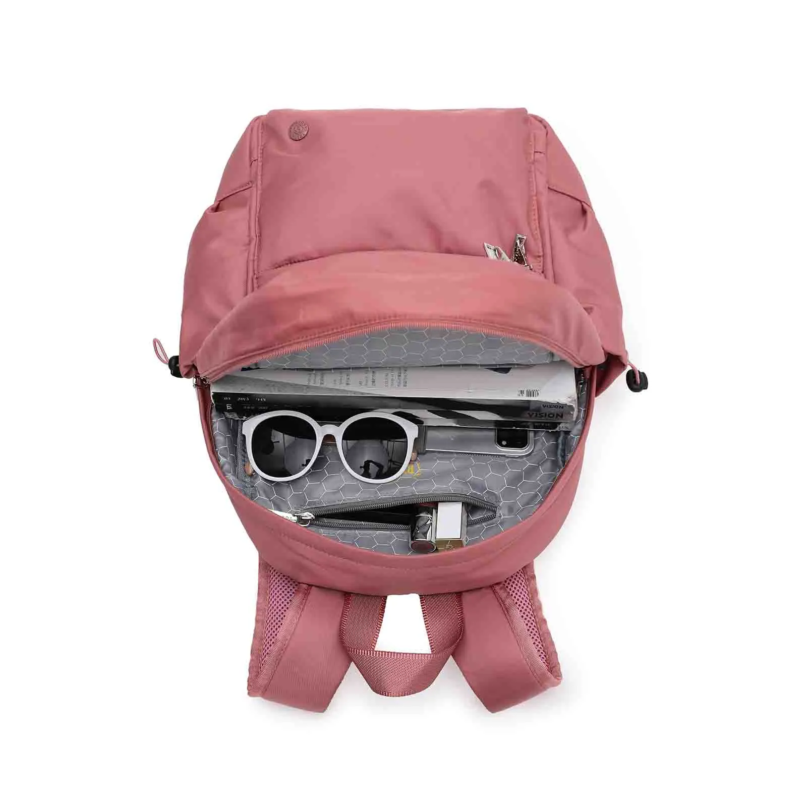 Tosca Anti-Theft Backpack Coral