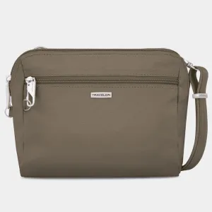 Travelon Anti-Theft Classic Convertible Crossbody - Nutmeg