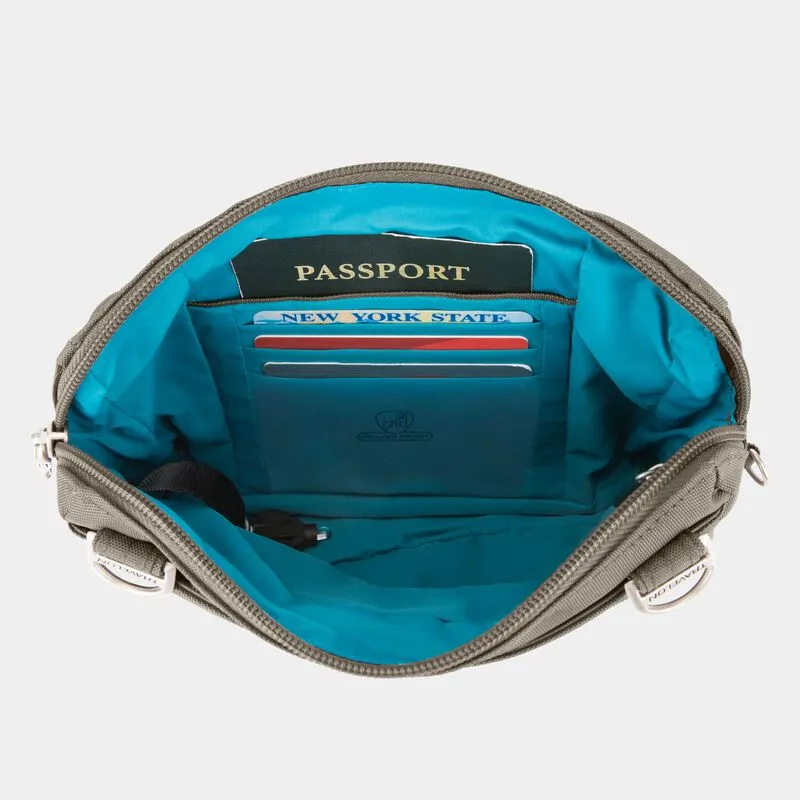 Travelon Anti-Theft Classic Convertible Crossbody - Nutmeg