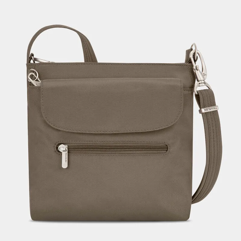 Travelon Anti-Theft Classic Mini Shoulder Bag - Nutmeg
