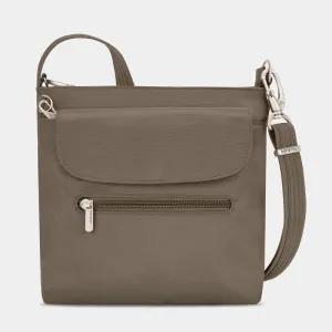Travelon Anti-Theft Classic Mini Shoulder Bag - Nutmeg