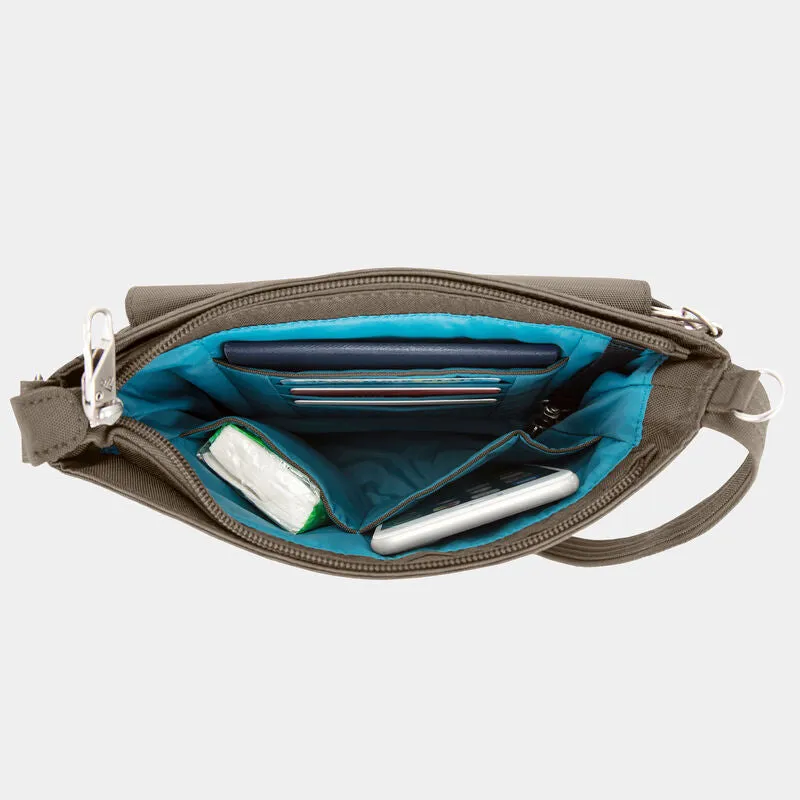 Travelon Anti-Theft Classic Mini Shoulder Bag - Nutmeg