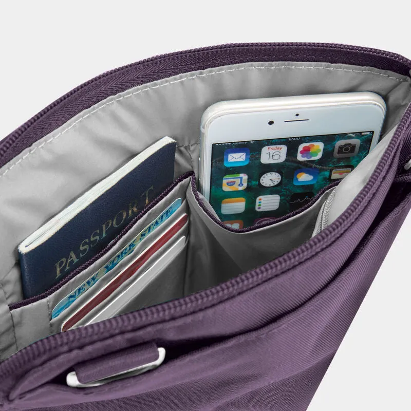Travelon Anti-Theft Classic Slim Crossbody - Purple