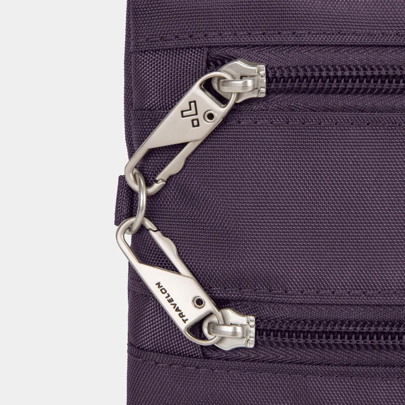 Travelon Anti-Theft Classic Slim Crossbody - Purple