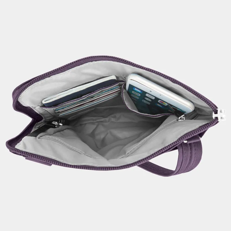 Travelon Anti-Theft Classic Slim Crossbody - Purple
