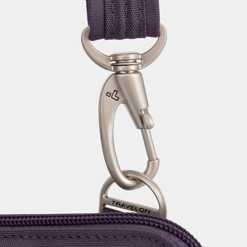 Travelon Anti-Theft Classic Slim Crossbody - Purple