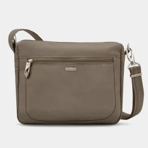 Travelon Anti-Theft Classic Small E/W Crossbody - Nutmeg