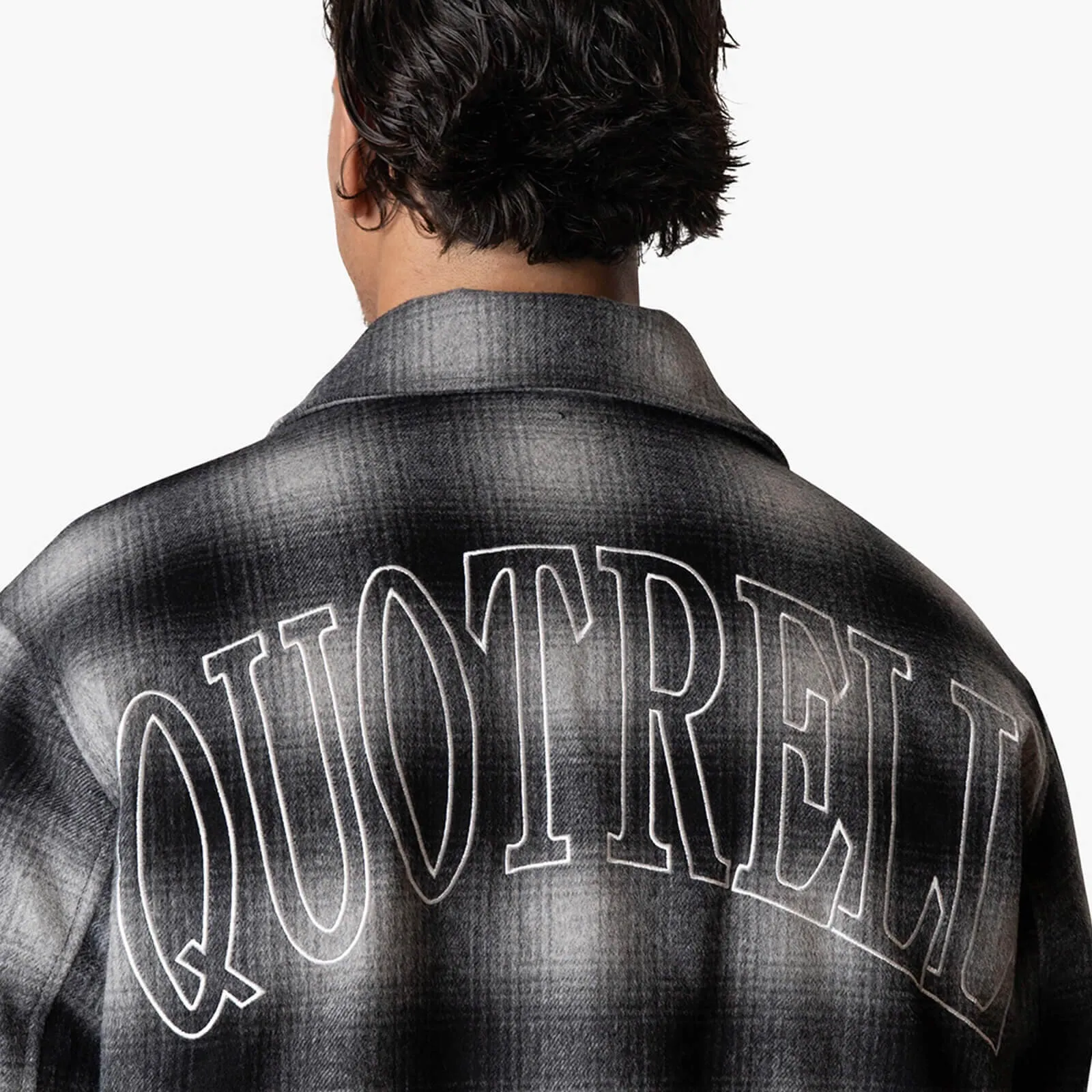 VALOR QUILTED JACKET | BLACK/WHITE