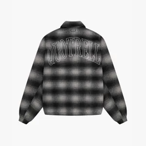 VALOR QUILTED JACKET | BLACK/WHITE