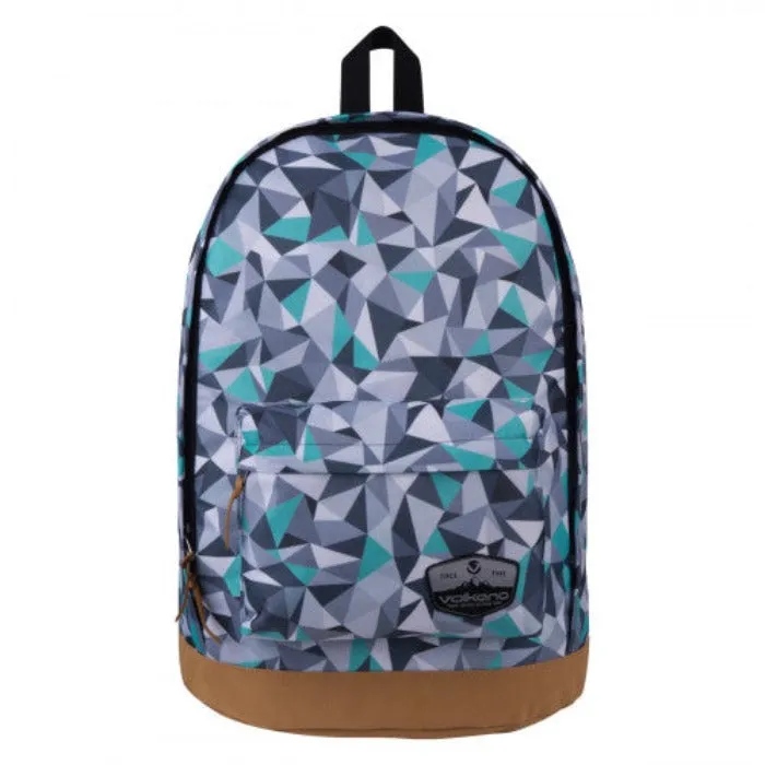 Volkano Suede Series Backpack Geo - Grey  VK-7069-GR