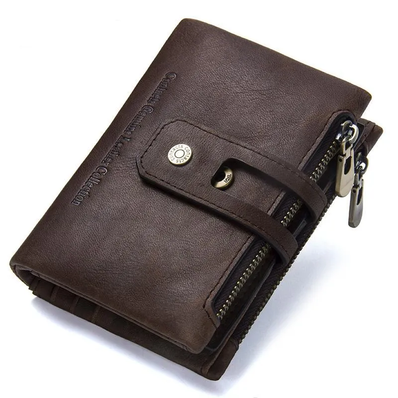 Wallet (RFID Blocking) <br> Genuine Leather