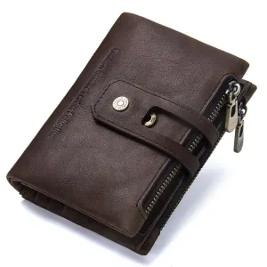 Wallet (RFID Blocking) <br> Genuine Leather