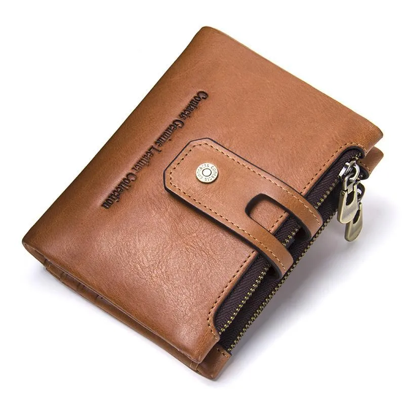 Wallet (RFID Blocking) <br> Genuine Leather