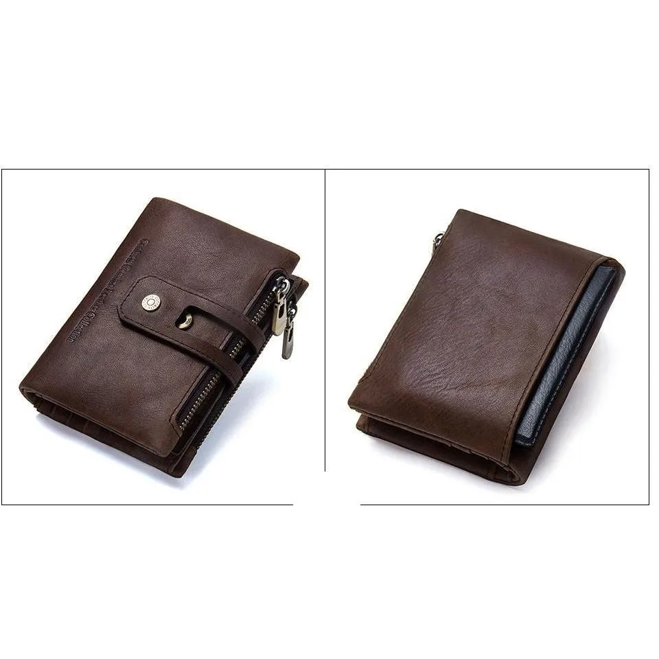Wallet (RFID Blocking) <br> Genuine Leather