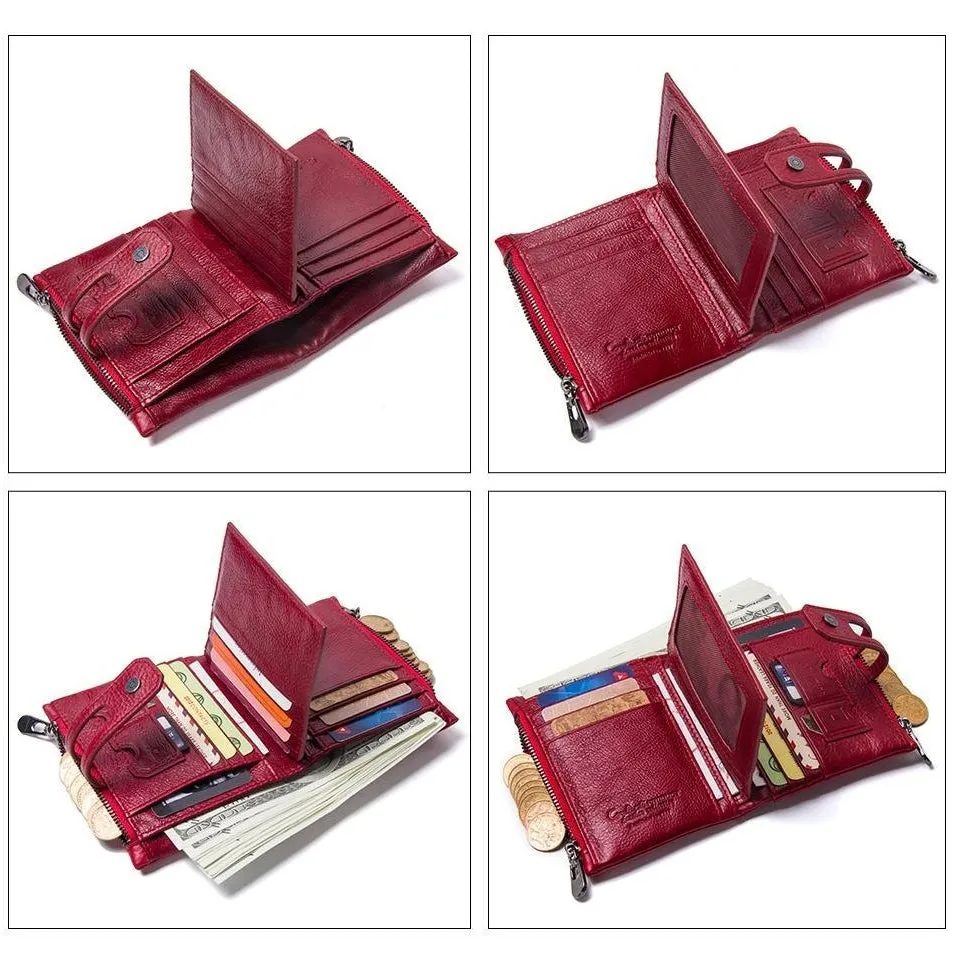 Wallet (RFID Blocking) <br> Genuine Leather