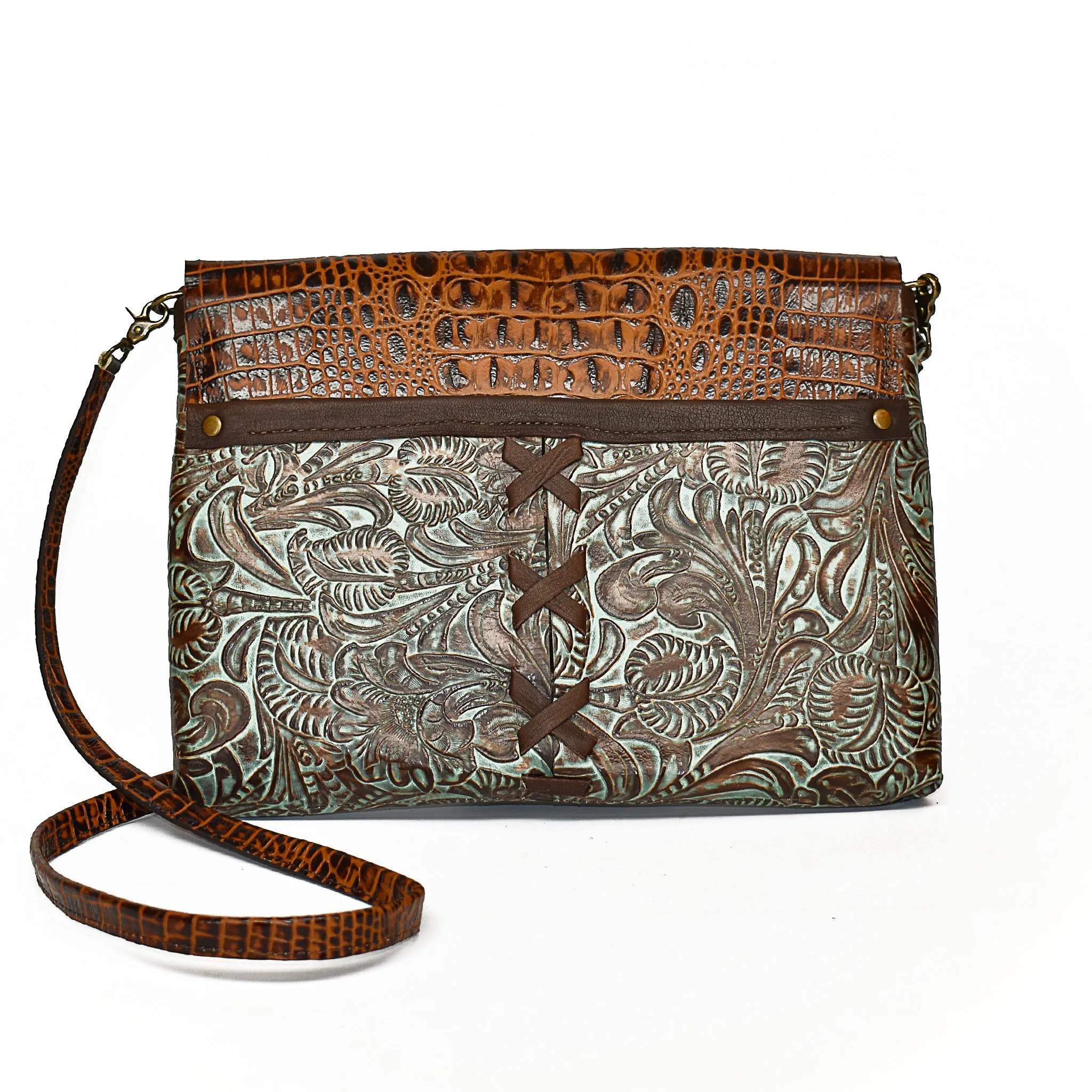 Western Crossbody Purse - The Owl Creek Pass VI