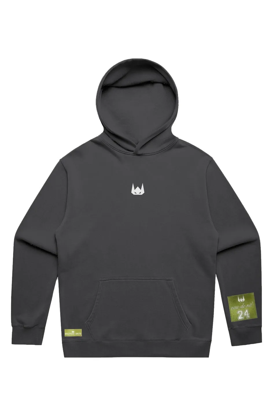 WOLFPACK UNLTD  "FADED" RELAXXED PREMIUM HOOD w/ Logo