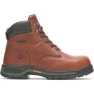 Wolverine Men's Harrison 6" Soft Toe Work Boot - Brown - W04906