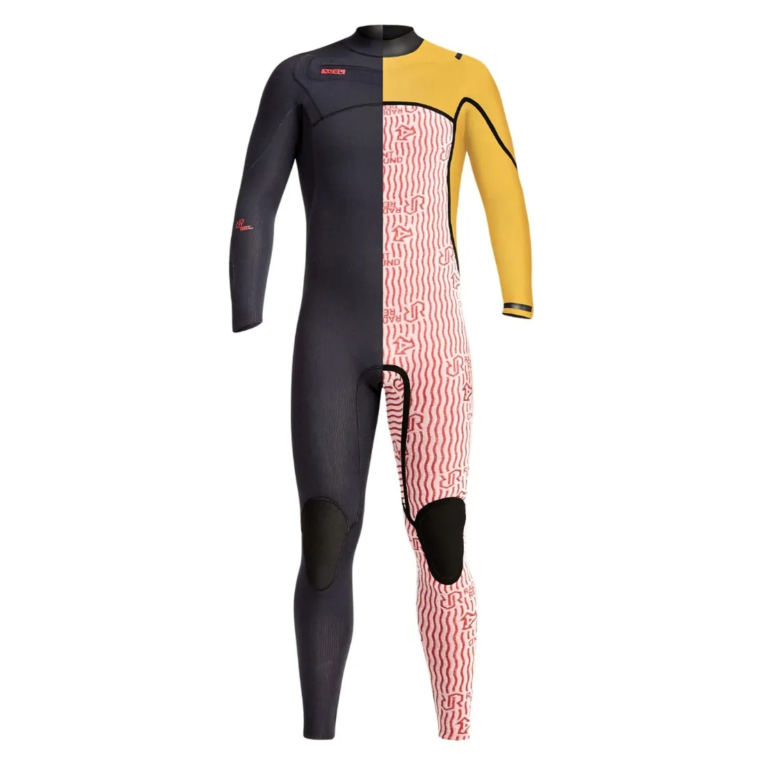 Xcel Mens 5/4mm Infiniti Hooded Chest Zip Wetsuit - Black