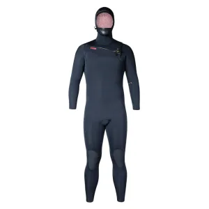 Xcel Mens 5/4mm Infiniti Hooded Chest Zip Wetsuit - Black