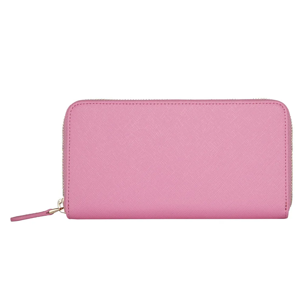 Zip Wallet | Bubblegum Pink