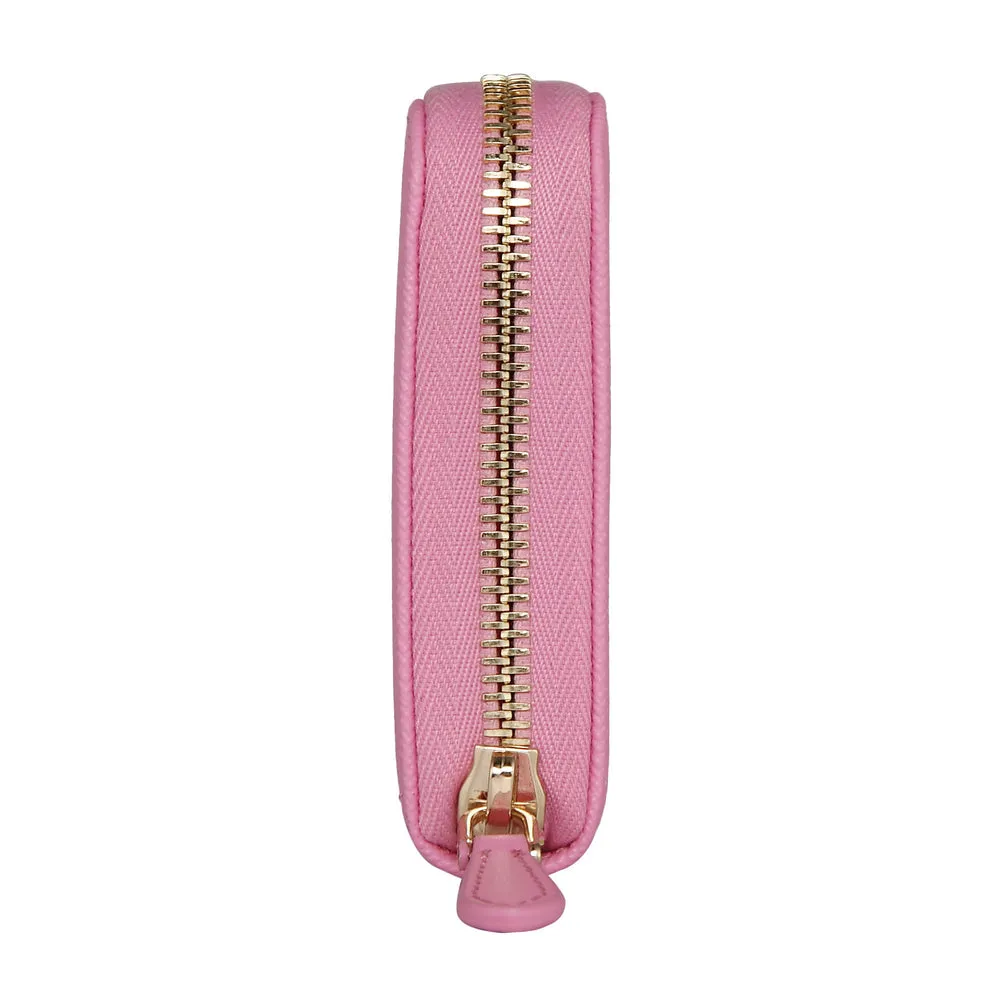 Zip Wallet | Bubblegum Pink
