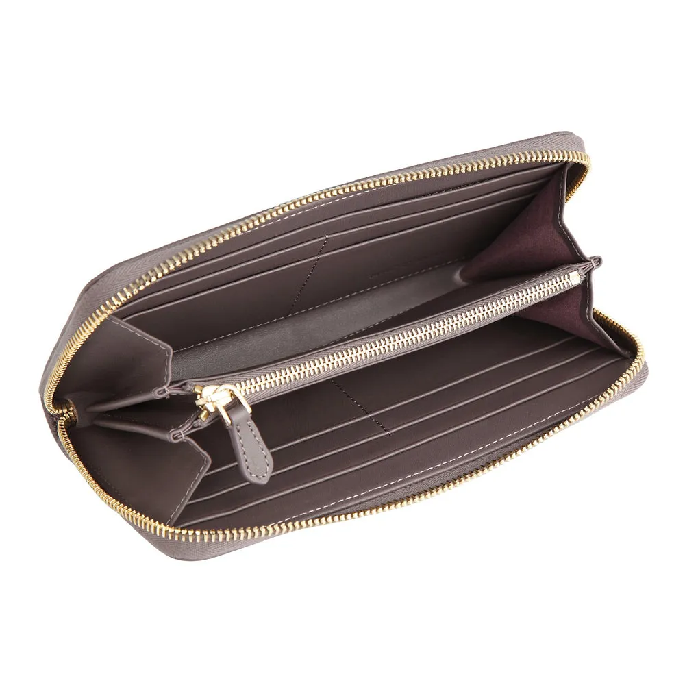 Zip Wallet | Pale Brown