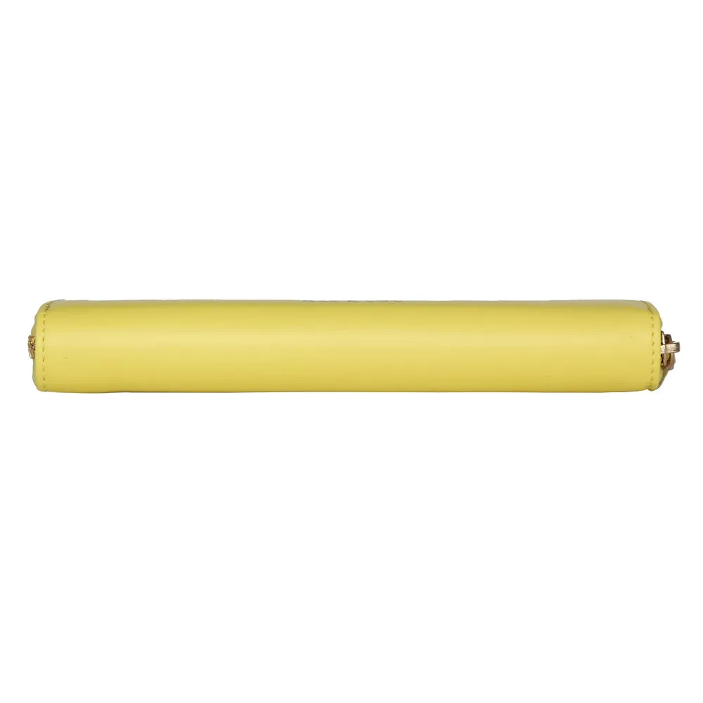 Zip Wallet | Smooth Canary Yellow