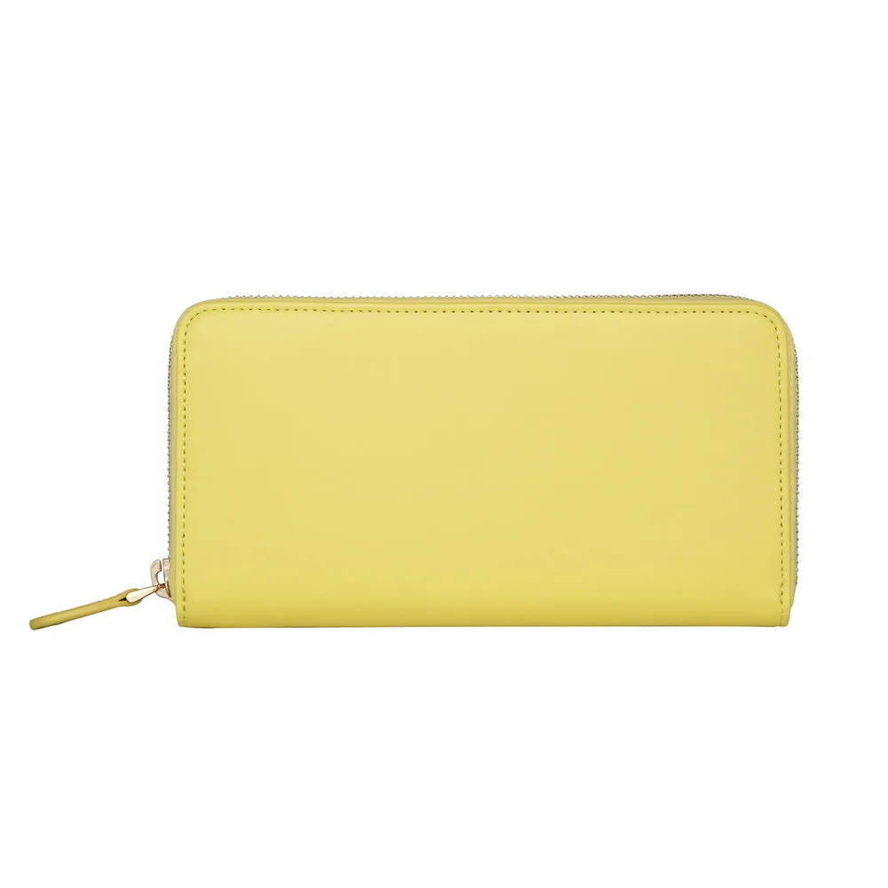 Zip Wallet | Smooth Canary Yellow