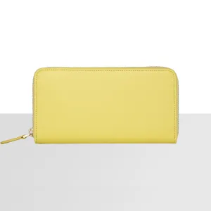 Zip Wallet | Smooth Canary Yellow
