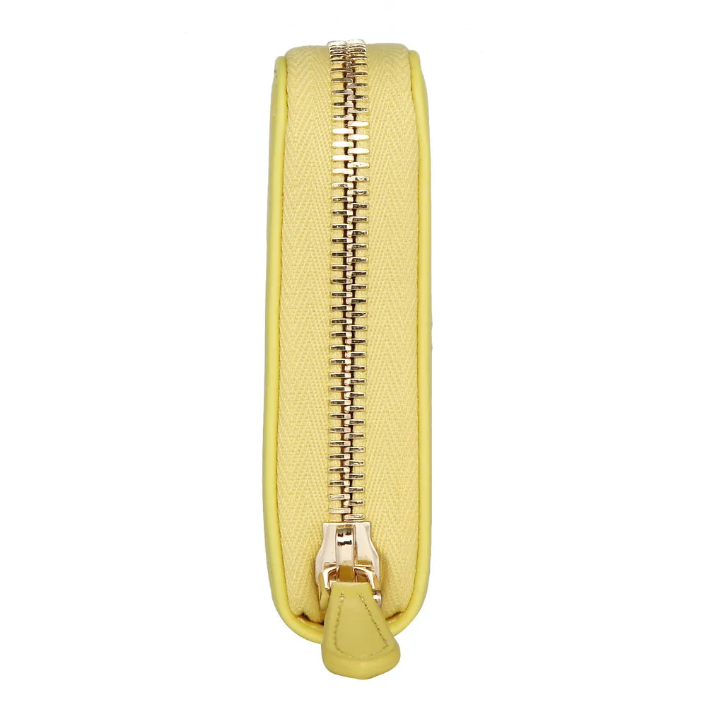 Zip Wallet | Smooth Canary Yellow